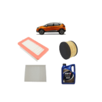 ELF Renault Captur 3plus Filtre Bakım Seti 1.5 Blue Dci Evolution Yağlı 2020 Sonrası