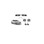 Megane 4 Sis Farı Takımı (al Takşeklinde ) Ampullü Sis Farı Sis Krom Sis Yuvaları 8 Parça