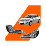 Hyundai Accent Blue Sağ-Sol Ön Sis Farı Lambası Takım 2011-2018