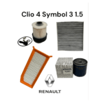 İthal Renault Clio Symbol Renault Clio4 ve Symbol 3 1.5 Dci 2012> 41lü Filtre Bakım Seti