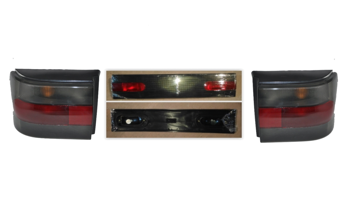R19.png Renault R19 Stop Lambası Komple Takım Sağ-Sol ve Orta Işık Bandı Set - Görsel 1
