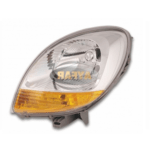 Renault Kangoo Sol Far Beyaz Sarı Sinyalli 2003>2007 AYFAR 7701069086