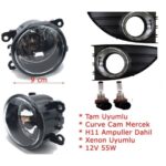 Renault Fluence Sis Farı Takımı Krom Çerçeveli