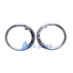 SPK Clio 4 - Symbol - Joy -Logan - Sandero - Sis Farı Çerçevesi-Kapağı-Yuvası Nikelaj (Takım) Sağ-Sol => 261522624r