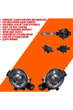 Yunzhi Renault Clio Symbol 2001 - 2007 1.5 Dcı Sis Farı Takım Sağ-Sol Set 2 ADET Ampuller Dahil