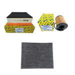 OPAR Fiat Grande-Punto 1.4 16v T-jet Benzinli Filtre Bakım Seti 2007>2012 [karbon 3lü-otoDeposuSet6363d]