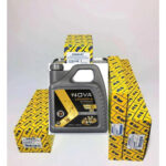 OPAR Fiat Fiorino 1.3 Multijet Euro 5 Filtre Bakım Seti 4 ' Lü ve 4L NOVA Yağ 5W-30 Motor Yağı