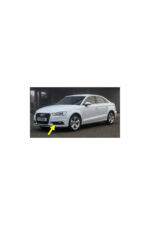Audi A3 Sedan 2013>2016 Ön Tampon Sis Far Kapağı Sağ Sis Farı Çerçevesi-Kapağı-Yuvası Kromlu 8v5807681a BSR0300 - Görsel 2