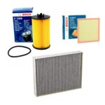 Bosch Filtre Bakım Seti Opel Astra J 1.4 Turbo 2010+ Benzinli Hava ve Yağ Filtresi + Sardes Polen Filtresi