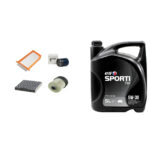 Mais Renault Clio 4 1.5 Dci 4lü Filtre Seti (karbonlu Polen) + 5 LT 5W-30 ELF Yağ-Model 2012>2019