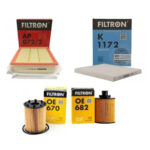 Filtron Opel Corsa D 1.3 Cdti 3lü Filtre Seti Z13dt 2006>2012 Set326-3