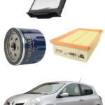 Mais Renault Clio 3 1.4 16v - 1.6 16v Benzinli Bakım ve Filtre Seti nksSet1025