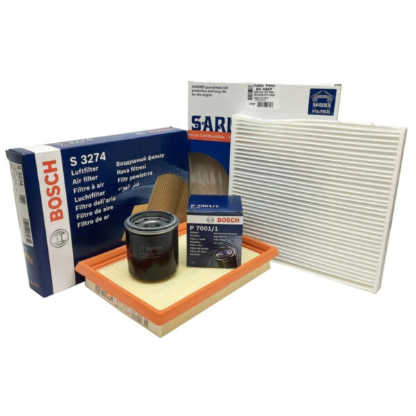 BOSCH Nissan Micra 1.2 Filtre Bakım Seti (2010>2018) K13 MCR1.2