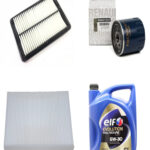 OEM Renault Kadjar 1.5 Dci Filtre Bakım Seti 110 Bg Model 2015>2020 [3+1