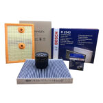 Bosch Volkswagen Golf 7 Benzinli 1.2 Tsı ve 1.4 Tsı Filtre Bakım Seti TSİ1.2