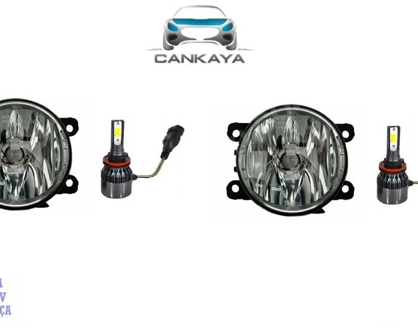 Fiat Punto EVO Yeni Model Sis Farı Lambası Ampullü Sağ-Sol Takım (261500097R)