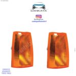 Renault R9 Ön Sinyal Sağ-Sol Takım Sarı ESER (7700682926) (7700682927)