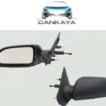 Renault R19 MANUEL Sol Dış Dikiz Aynası 1992>1996 (7700785786)