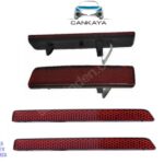 Fiat Doblo 3 4 III-IV Arka Tampon Reflektör R-L Sağ-Sol Takım 2010> (51810678)