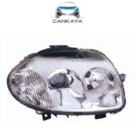 Renault Clio HB Sağ Ön Far Elektrikrikli 1998> (Çift Optik) (7701045175)