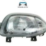 Renault Clio Sedan Ön Far Sol Elektrikrikli 1998>2001 (Tek Optik) (7701049636)