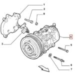 OPAR Alfa Romeo Giulietta 2010>2020 Klima Kompresörü 50547718