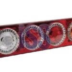 Stop Lambası Camı FLASH 2 TIR 4 Fonksiyonlu (Geri Vites İşaret Stop Sinyal Sis Reflektör ISIKSAN 1029C