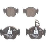 Ön Fren Balatası Fişli P306 (5.93 01) XSARA 2.0 16V (4.97 3.05) - (GDB1104) 0986TB2025 BOSCH 0986461764