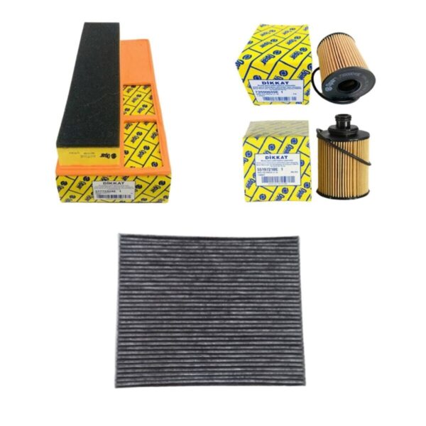 Grande Punto 1.3 Jtd Multijet 16v Filtre Bakım Seti 2005>2010 Krbn 3lü-otodeposuSet6060f