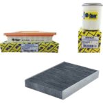 Fiat Punto 1.4 16v Benzinli Filtre Bakım Seti 2003>2005 95 Bg [karbon 3lü-otodeposuSet4646d]