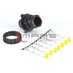 Stop Lambası Soketi AMP Soketli Üstü Set (Soket+Somun+Terminaller+Contalar) MARS 680043