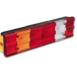 Stop Lambası Kanallı Sol Kablolu ( Tesisatlı ) Plakalı Mercedes Atego I-II - Axor - Kısa Tip 470mm - 7 Fonksiyonlu MARS 610962