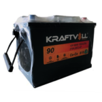Akü 12V 90 AH N70 (306×173×225) Tam Kapalı Ters KRAFTVOLL 18010016