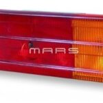 Stop Lambası Kanallı Sol AMP Soketli Plakalı Mercedes Actros - Axor - Axor 2 - Actros MP2-MP3 - Uzun Tip 510MM - 7 Fonksiyonlu MARS 610947