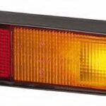 (2 ADET) Stop Lambası (Sağ-Sol Takım) - İş Makinası - JOHN DEERE - LANDINI - MASSEY FERGUSON HELLA 2VA997113-001