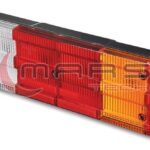 Stop Lambası Kanallı Sağ Kablolu ( Tesisatlı ) Plakasız Mercedes Actros - Axor - Axor 2 - Actros MP2-MP3 - Uzun Tip 510MM - 7 Fonksiyonlu MARS 610950