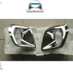 Sandero Sis Farı Çerçevesi-Kapağı-Yuvası Kromlu Takım 2016+(261A20031R)(261A30853R