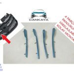 Ön Panjur Nikelajı Set Logan MCV-Sandero-Stepway 2013