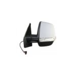 Dış Dikiz Aynası Sol Çift Camlı Elektrikli REZISTANSLI Desenli KAPAK Otomatik Katlanır Fiat Doblo 3 PRATICO Cargo 2010> TURSAN T2210