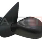 Dış Dikiz Aynası Sol (Mekanik - Isıtmasız) Peugeot P206 Manuel Katlanır Tip-Astarlı-Kör Noktalı 1998-2010 ART M012.2039