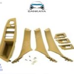BMW F10 5 Serisi Kapı Kol Set Bej 7 Parça Ayna Katlanmasız