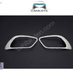 Renault Fluence YM Yeni Model Sis Farı Krom Çerçevesi - Yuvası - Kapağı Takım