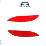 Renault Fluence Arka Tampon Reflektör Takım (265650004R-265600004R)