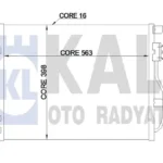 Klima Radyatörü Chevrolet Aveo T300 1.2 1.4 1.6 2011> KALE 343305