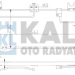 Klima Radyatörü MAZDA 323 1996 1998 (628×268×16) KALE 387500