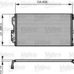 Klima Radyatörü BMW F20 F21 F30 F80 VALEO 814191