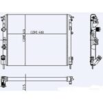 Motor Radyatör Clio 2 1,9D (2 SIRA AL+PL) / (480X414,5X23,5) KALE 0528361AB
