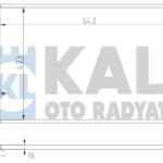 Klima Radyatörü A6 3.0TDI QUATTRO 2005>2011 KALE 375300