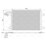 Klima Radyatörü Volkswagen Caddy 3 Golf 5 VI Jetta 3 EOS SCIROCCO TORURAN SUPER B Skoda Octavia YETI Seat Toledo Leon ALTEA A3 Audi TT 1.2 TSI 1.4TFSI 1.6 FSI 1.8 TFSI 2.0FSI 1.6TDI 1.9TDI 2.0TDI VALEO 817777