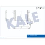 Klima Radyatörü KONDANSOR Volkswagen Tiguan 2007> 580×450×16 OTO / MEK Şanzıman KALE 376200